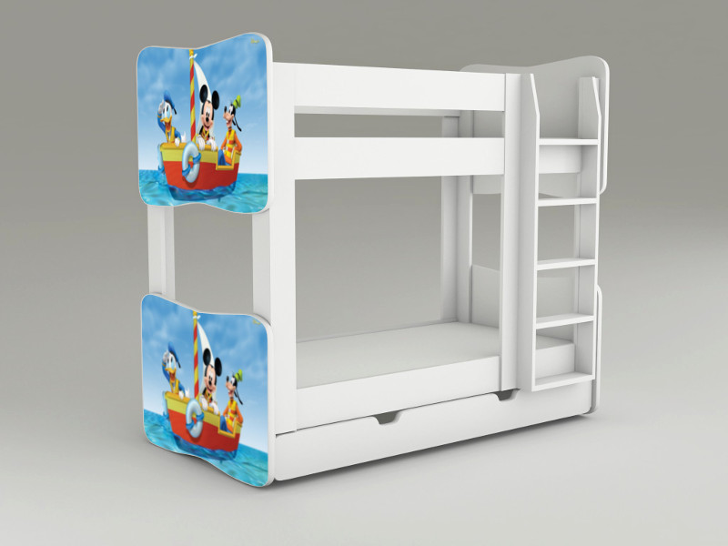 Becks poschodová posteľ Mickey2